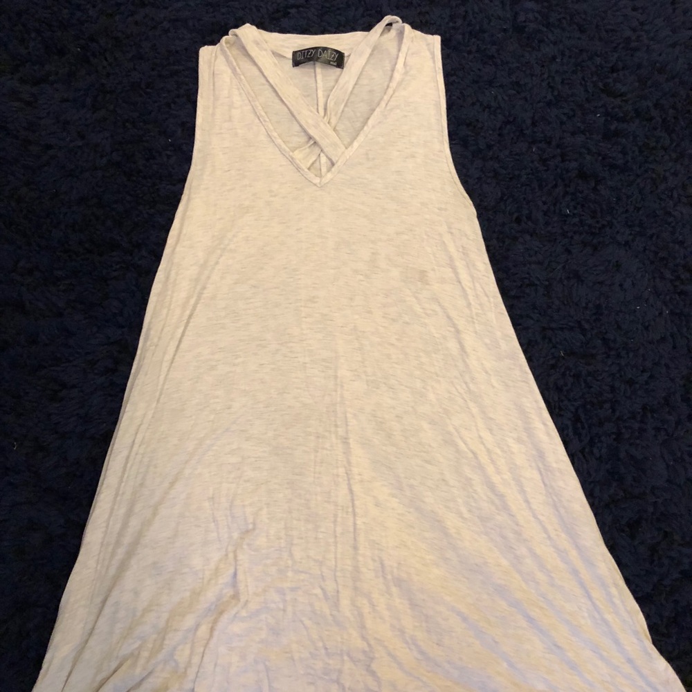 cross neck dress!